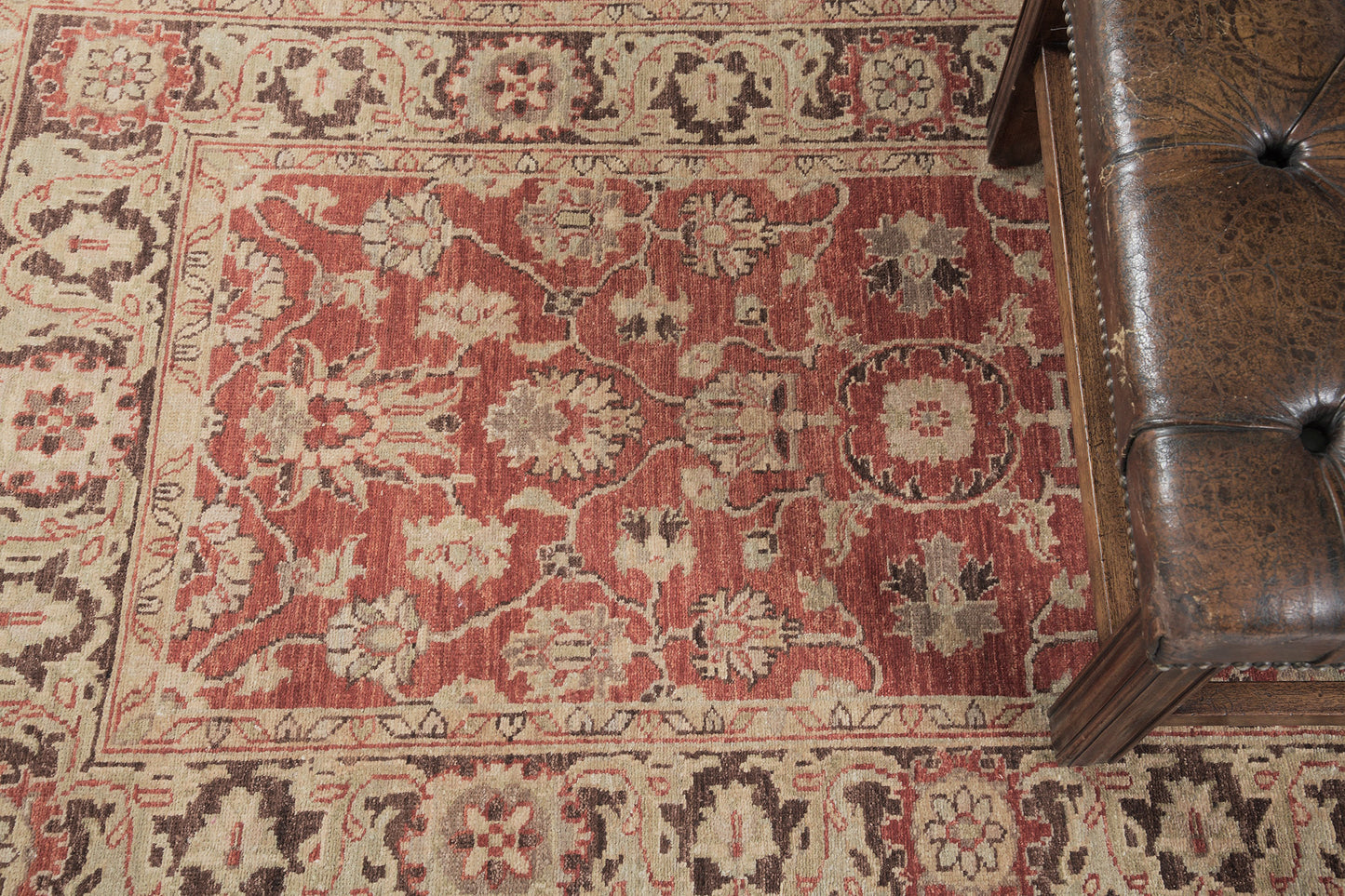 Natural Dye Mahal Design Rug Divine Collection D5049