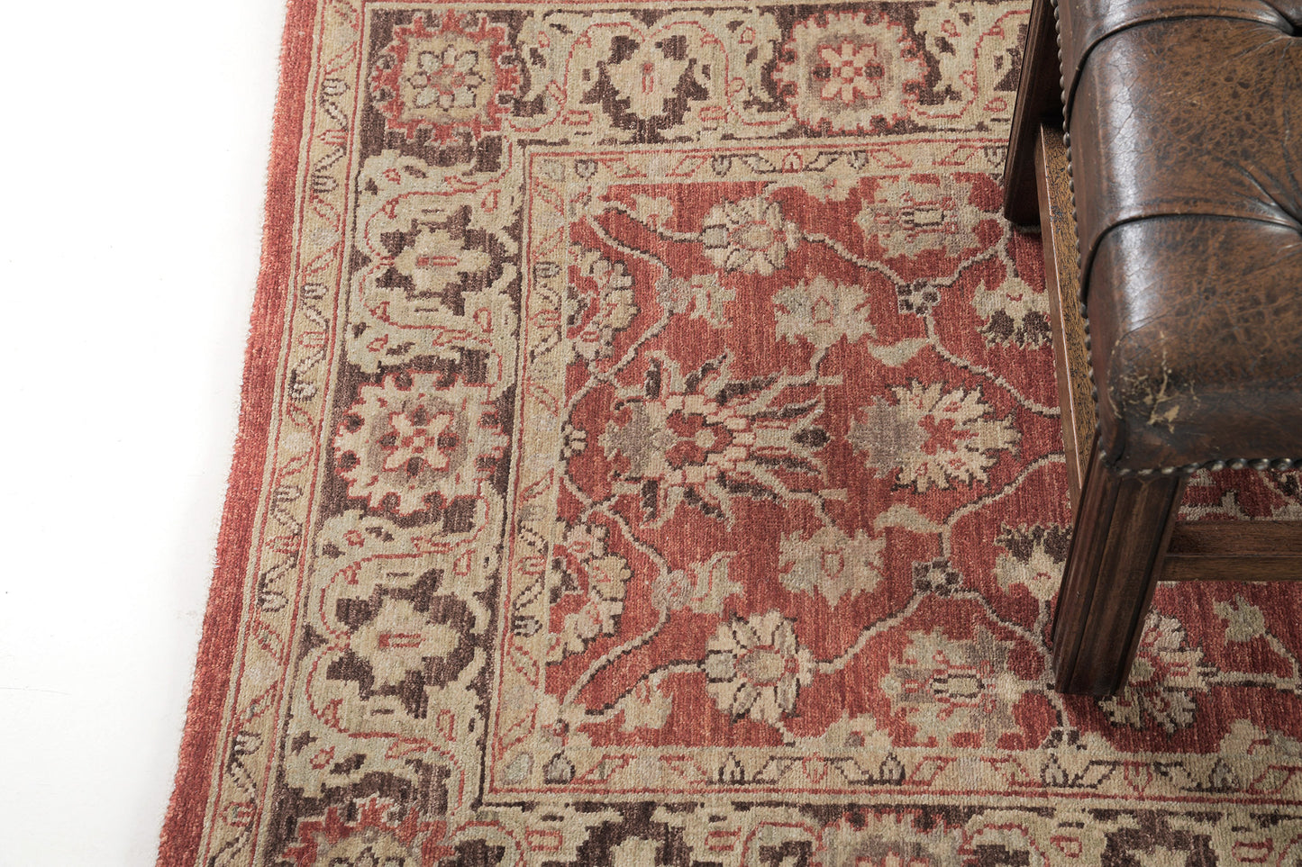 Natural Dye Mahal Design Rug Divine Collection D5049