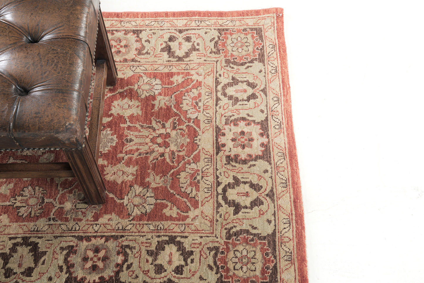 Natural Dye Mahal Design Rug Divine Collection D5049