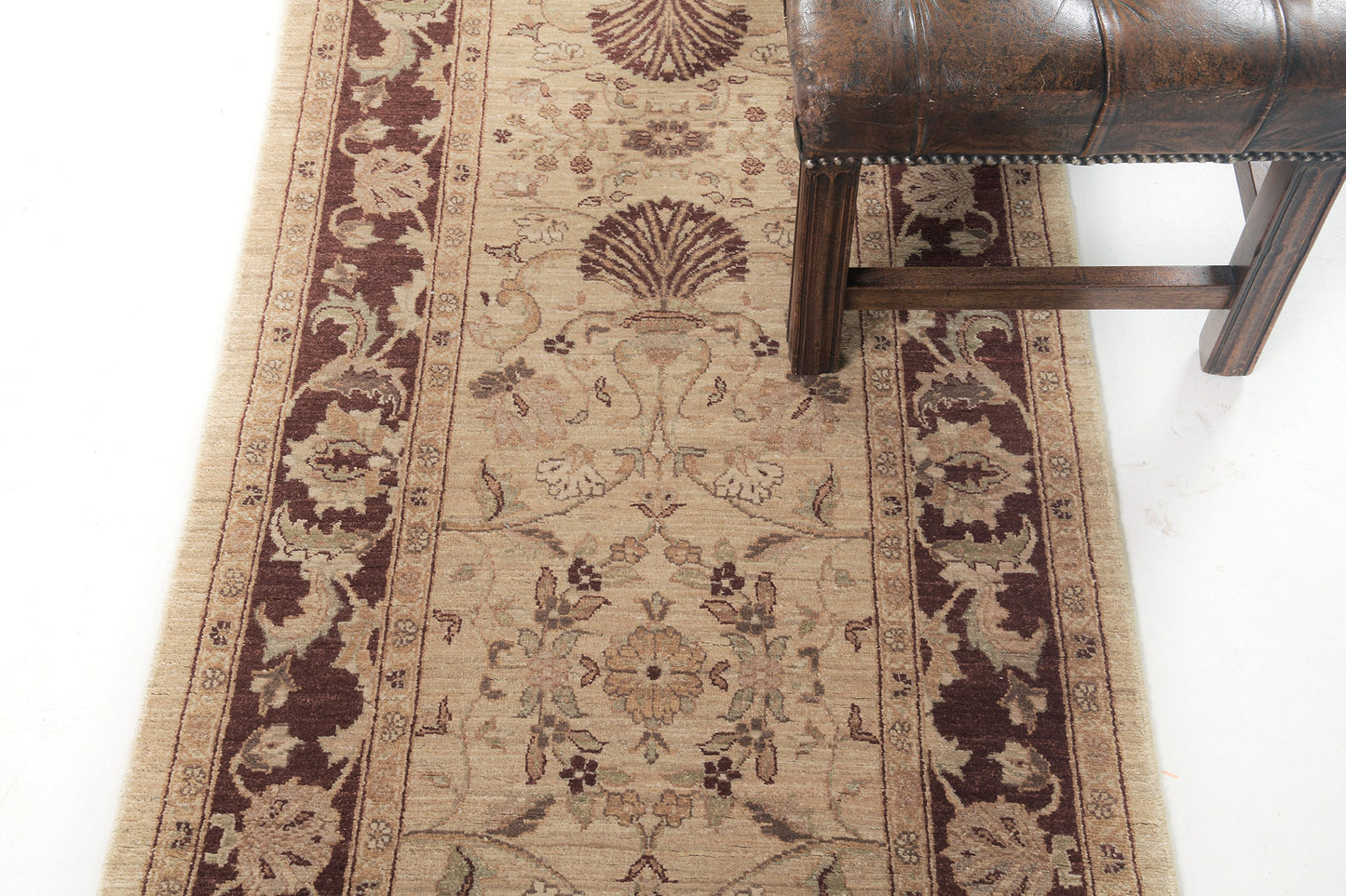 Natural Dye Antique Revival Tabriz Fable Collection Runner