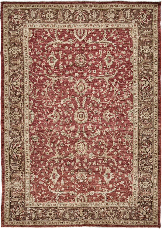 Natural Dye Sarouk Farahan Design Rug D5085 Fable