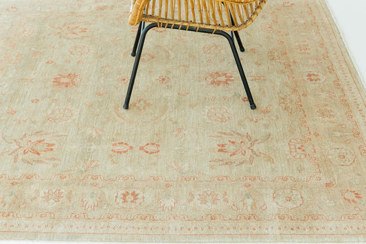 Natural Dye Sultanabad Style Rug Divine Square Rug