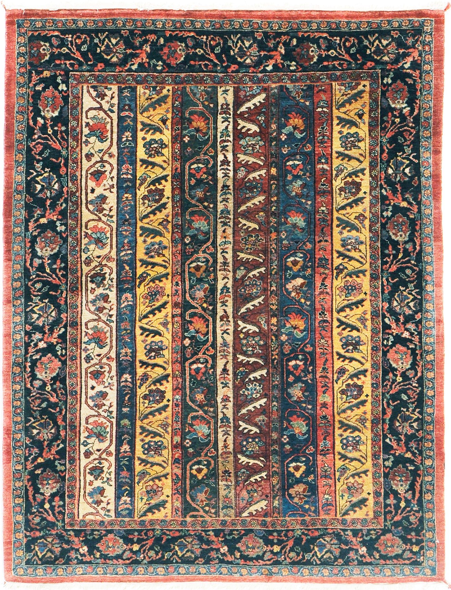 Vintage Persian Bidjar Rug 57899