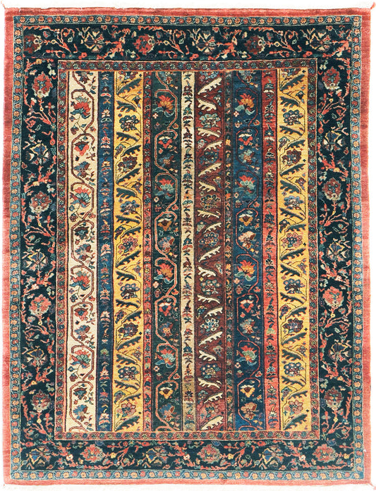 Persian Rug 3324 Vintage Persian Bidjar Rug 57899