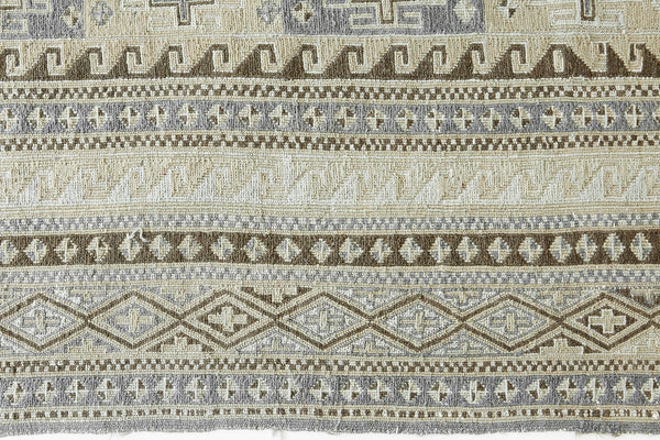 Vintage Northwest Soumak 31788 - detailed border and fringe